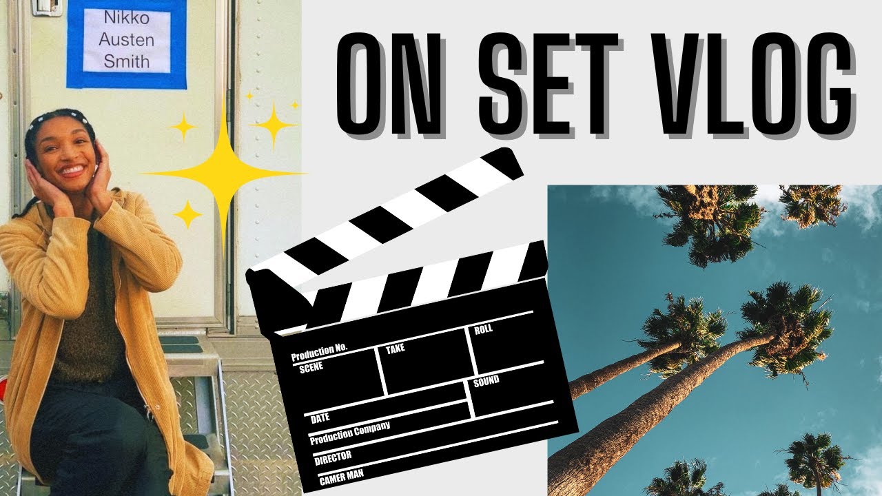 vlog: come to set with me! filming a commercial