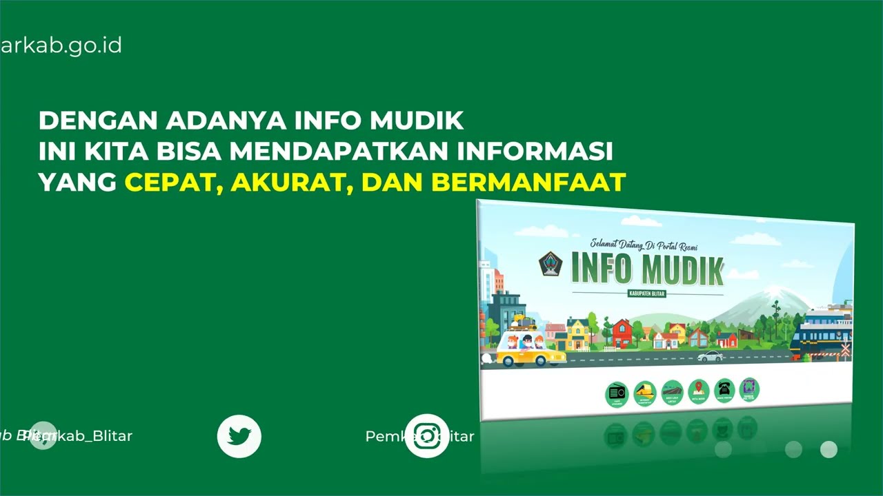 Info Mudik Kabupaten Blitar