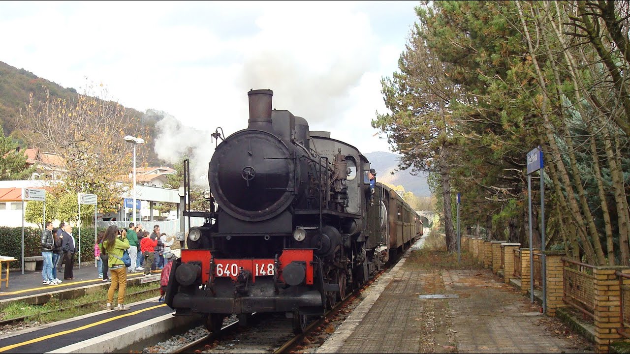 Riapertura Ferrovia Avezzano/Roccasecca - Treno Storico 16-11-2014