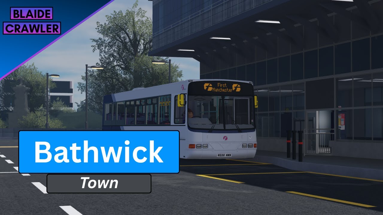 Bathwick Town | Route X43 | Roblox 🚌