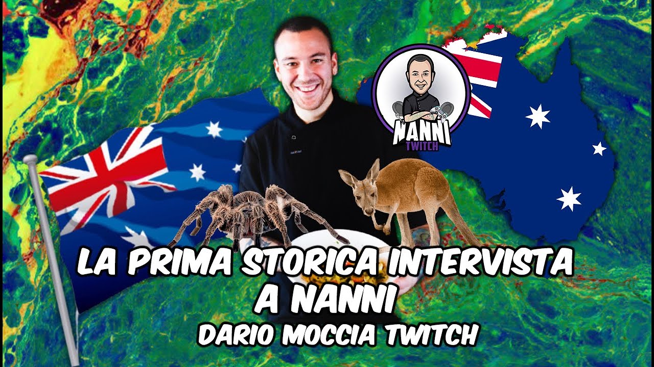 LA PRIMA STORICA INTERVISTA a NANNI | DARIO MOCCIA TWITCH