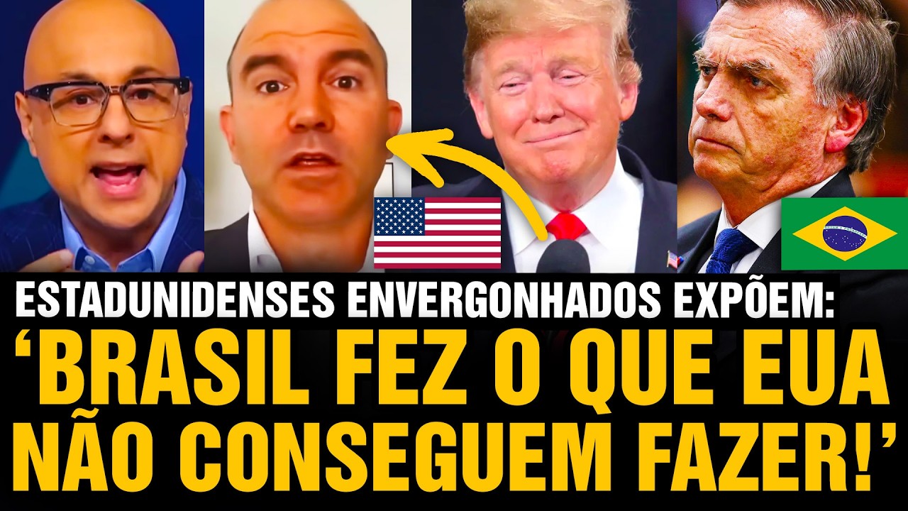 Vídeo escondido revela: Estadunidenses admitem que Brasil é muito mais democrático que EUA 😱 🇧🇷 🇺🇸