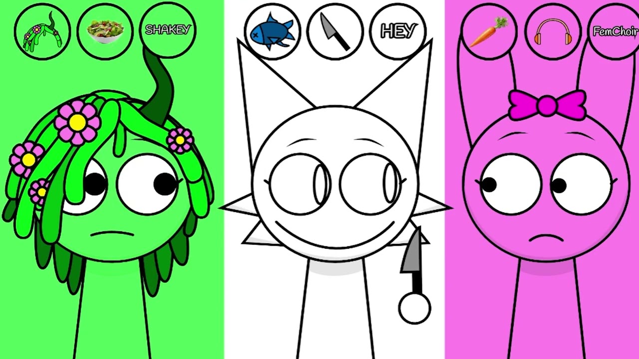 SPRUNKI But My TALKING TOM? (Wenda, Vineria, Pinki, Garnold, Cluckr, Brud)