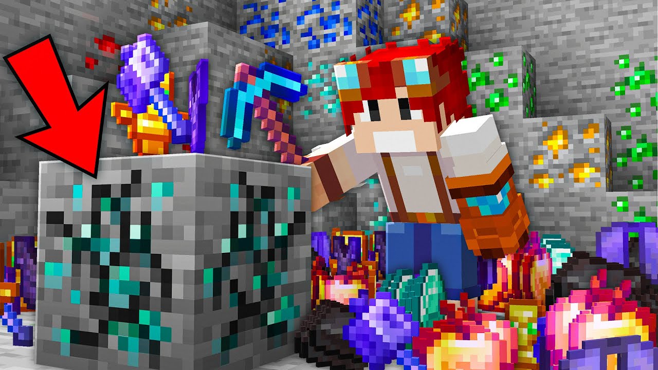 MIN&Eacute;RIOS d&atilde;o ITENS OP no minecraft