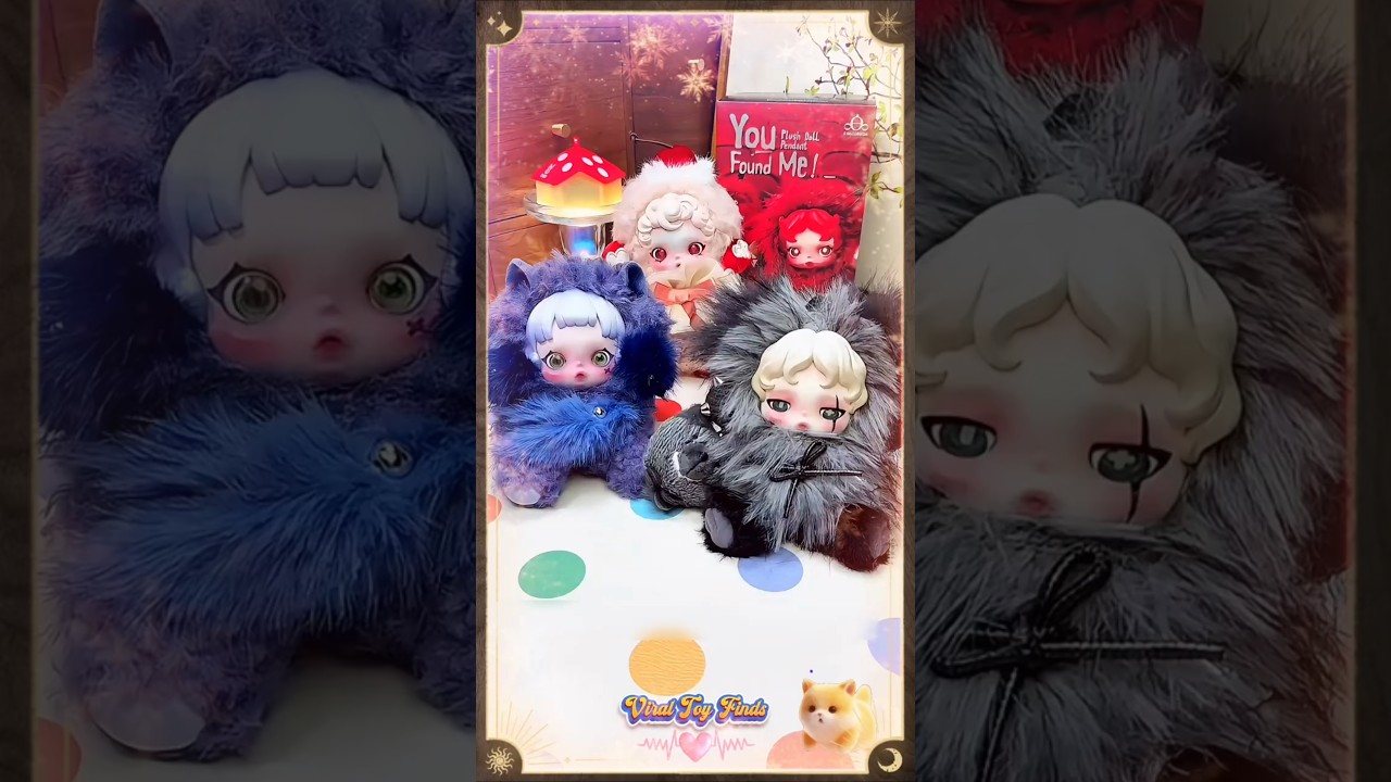 Распаковка САМЫХ ЖУТКИХ коробочек-сюрпризов от Pop Mart! У неё глаза двигаются?! 🦇🖤