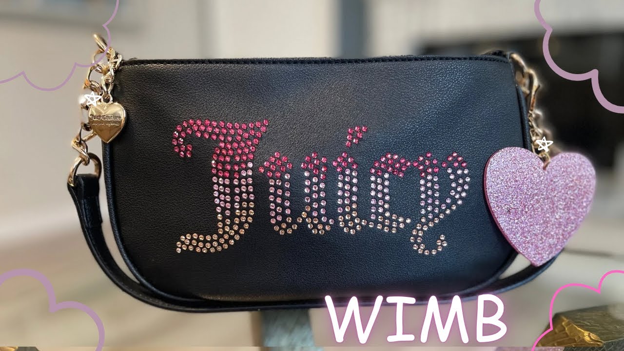 ꨄꨄ WHAT’S IN MY JUICY COUTURE SHOULDER BAG ꨄꨄ
