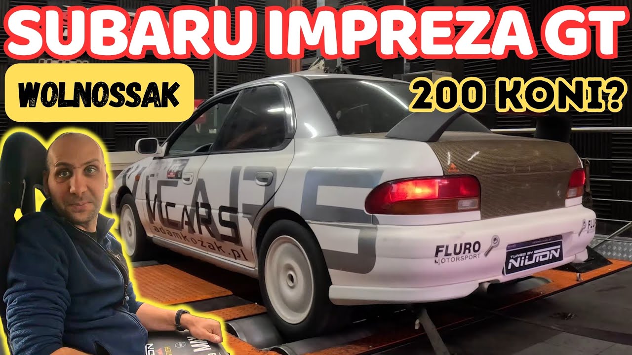 Subaru Impreza GT | wolnossąca? 😱 | strojenie na dwa podejścia | Adam Kozak Vicars | Ecumaster
