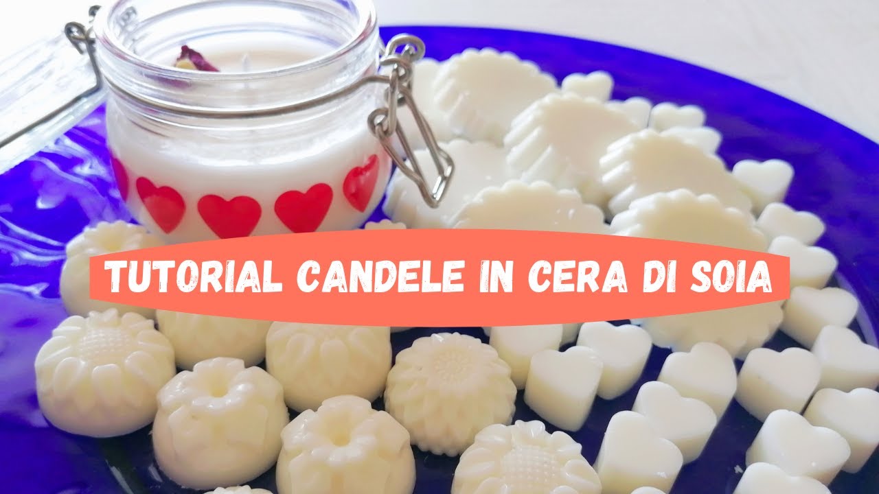 TUTORIAL CANDELE IN CERA DI SOIA/DIY CANDELE