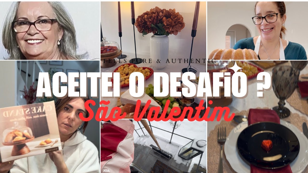 Juntámo-nos para Criar Mesas Reais para o Dia dos Namorados  | VLOG|❤️ Desafio com Márcia e Fatinha 