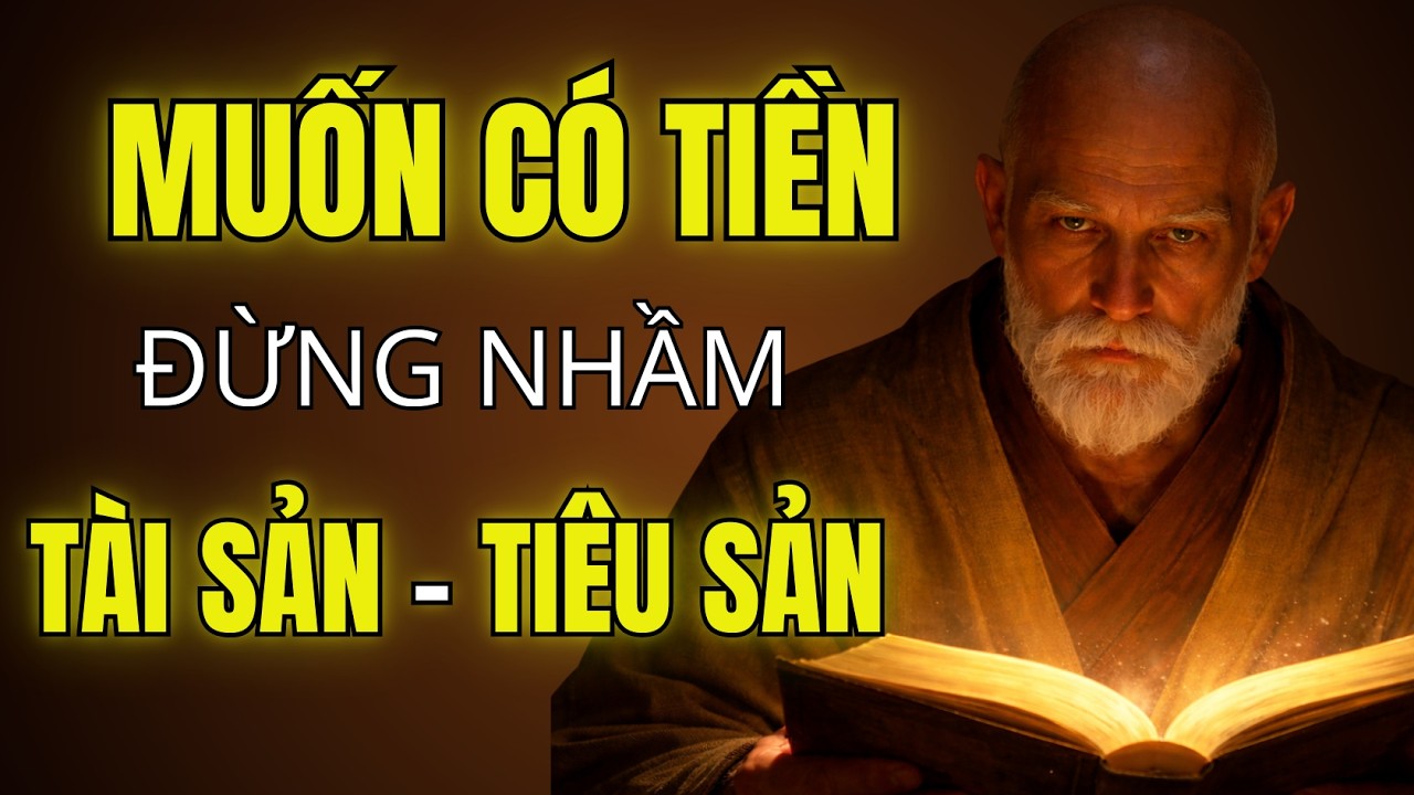 CỔ NHÂN DẠY – Sai Lầm Lớn Nhất Khi Muốn Có Tiền: Không Biết TÀI SẢN Và TIÊU SẢN