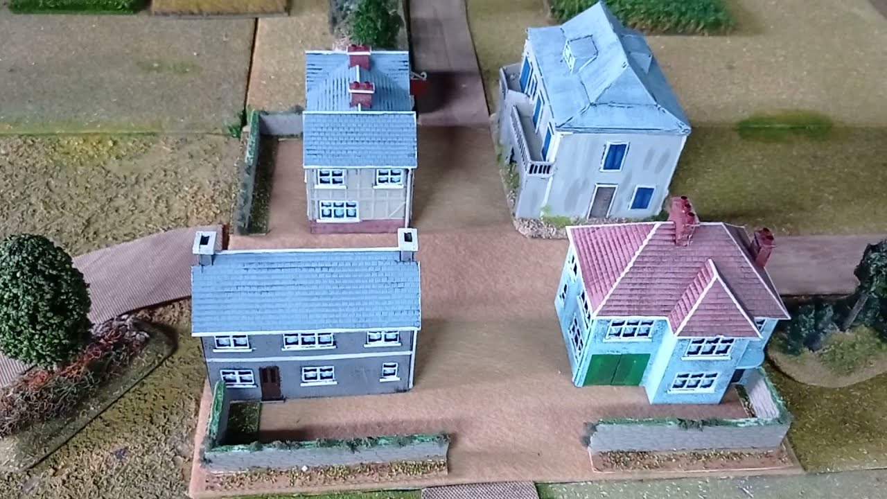 Rapid Fire Reloaded game (part 1) - Setting the terrain for Lion-sur-Mer, 6th June 1944