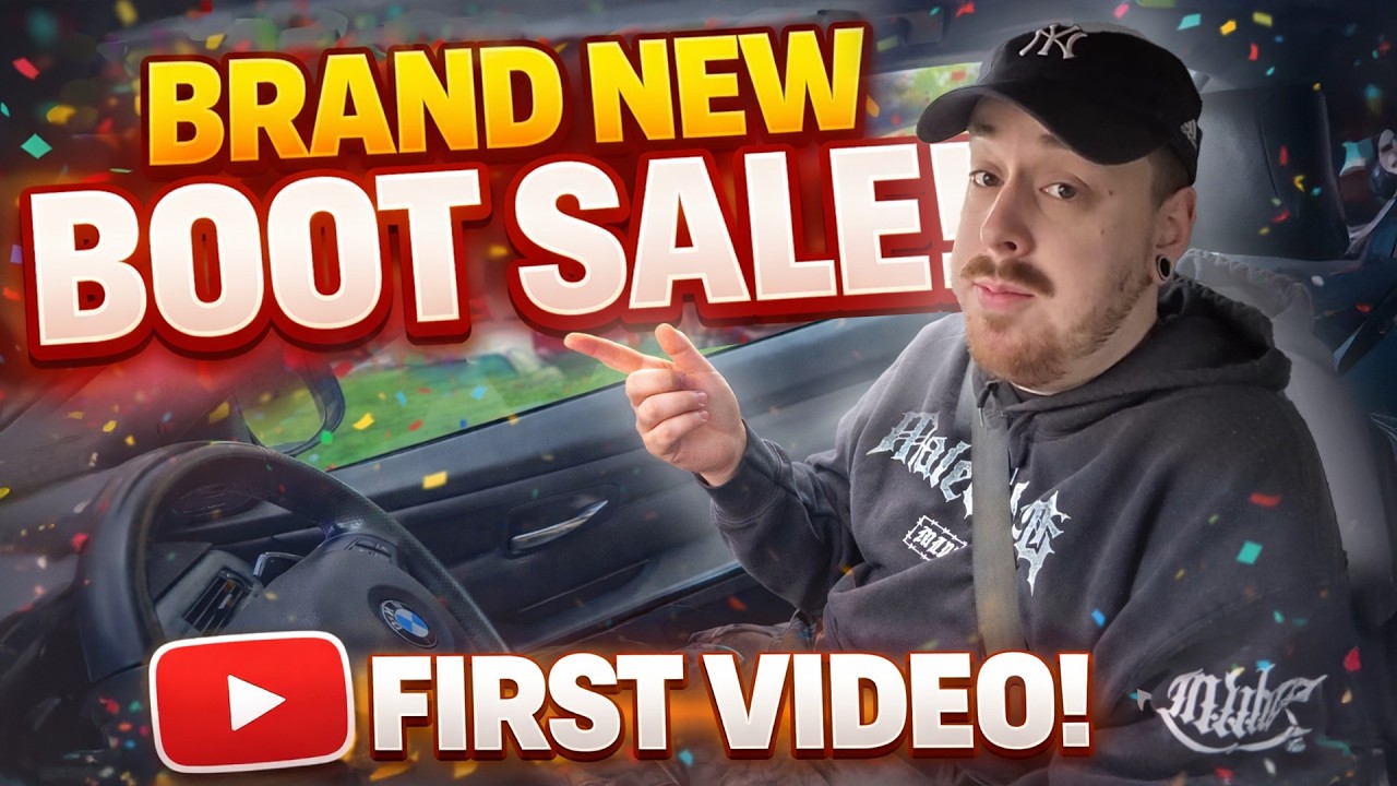 BRAND NEW Car Boot Sale in Eastleigh - Worth The Trip? + First Video!