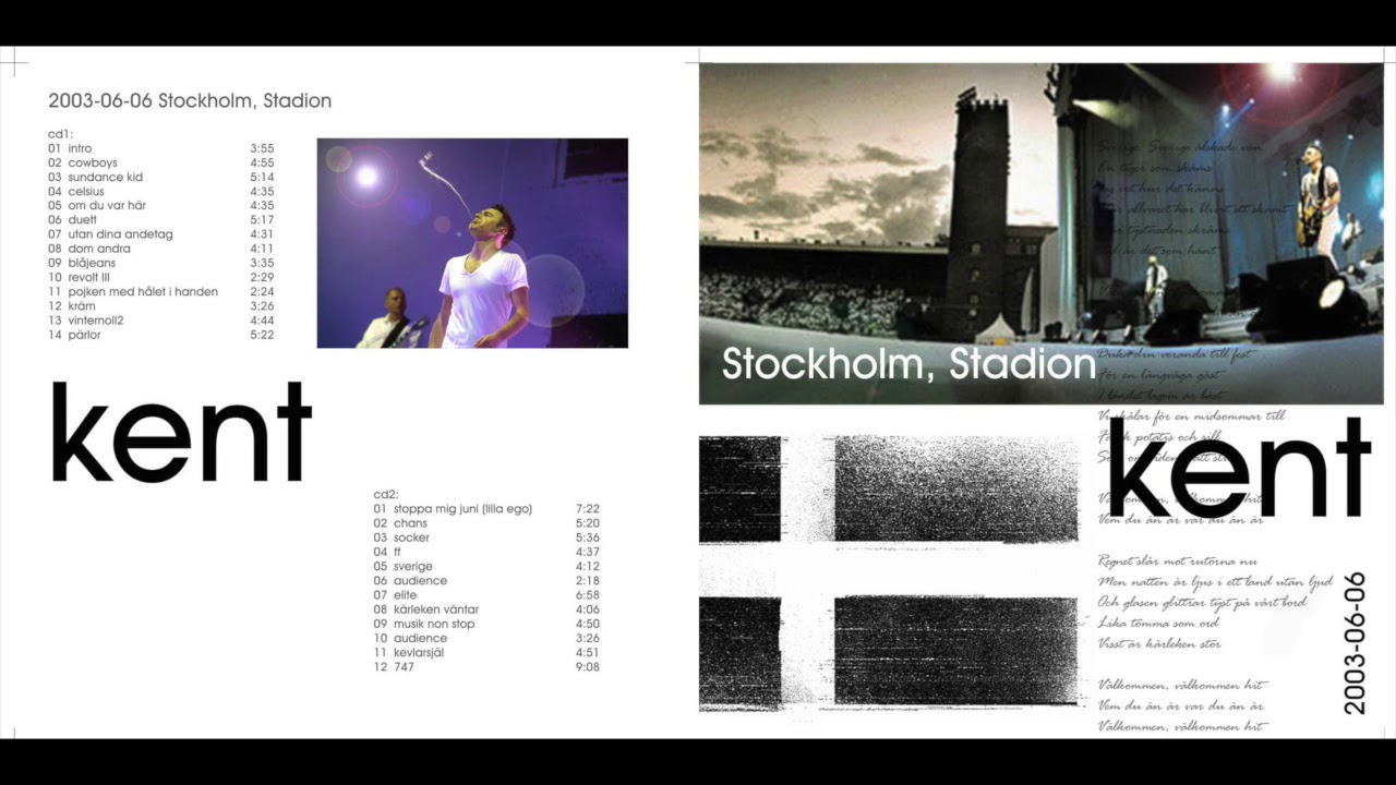 Kent - Live at Stockholms Stadion (Vita konserten, 6 juni 2003)