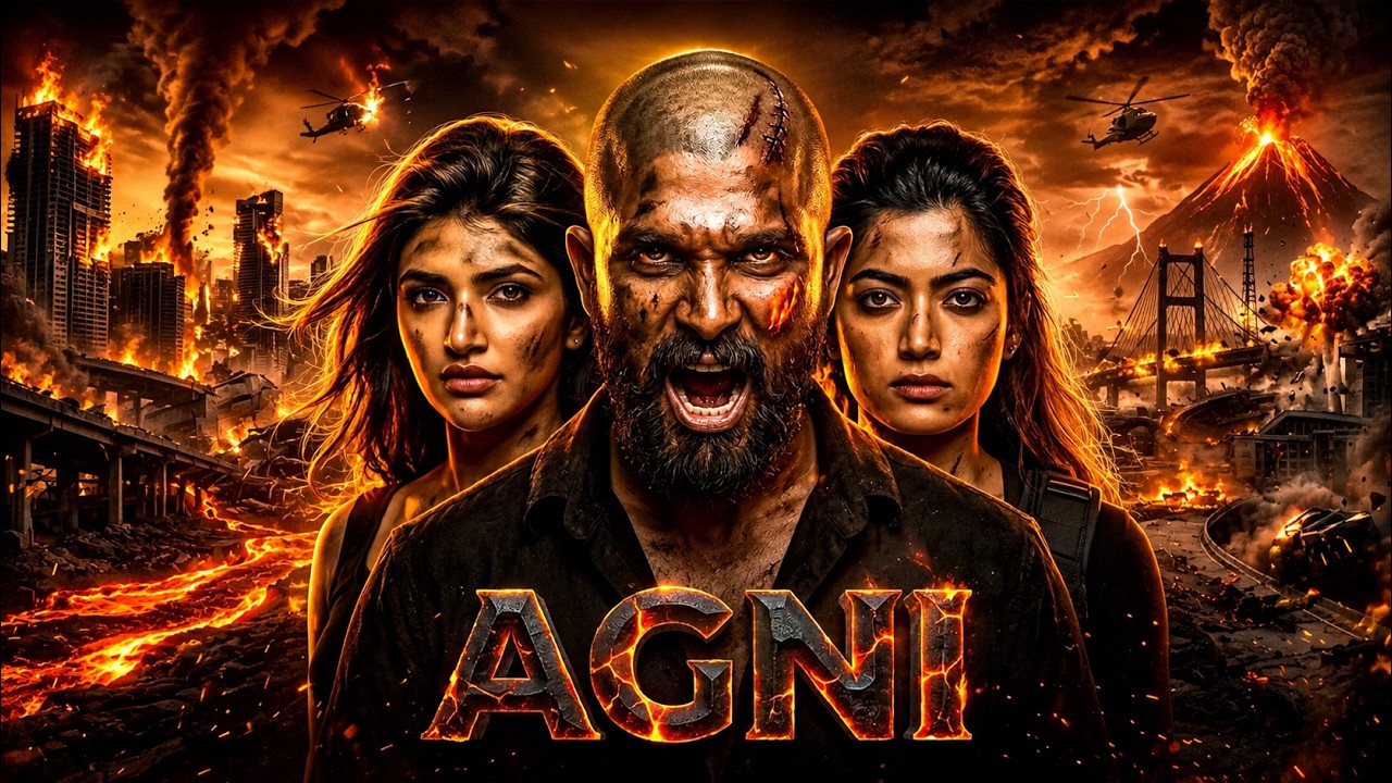 Agni Full Movie Hindi Dubbed 2026 | Allu Arjun, Sreeleela, Rashmika Mandanna | South Action Movie