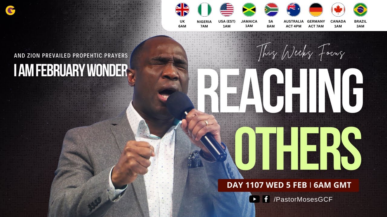 Reaching Others [Intercession Prayers] || Wed || AZPPP || Day 1107