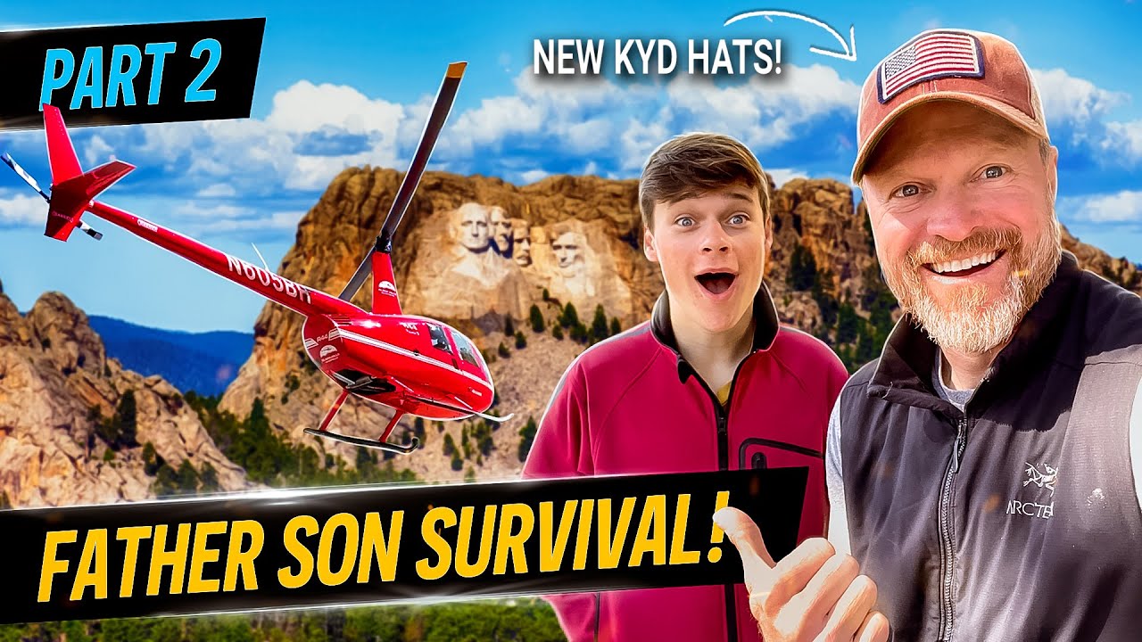 RV Life: Father & Son Survival from Mount Rushmore