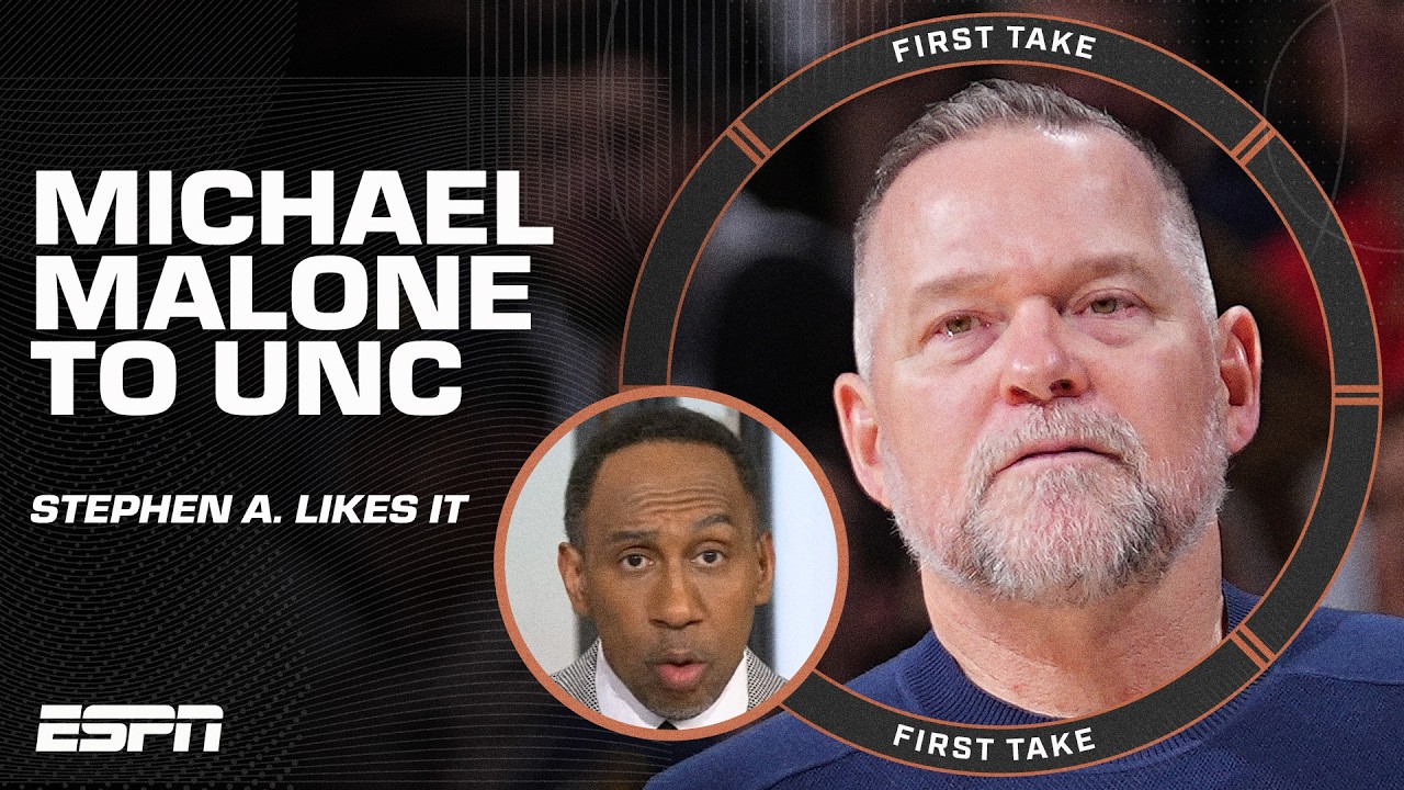 EXCEPTIONAL HIRE! 👏 Stephen A. likes Michael Malone going to North Carolina 🏀 | First Take