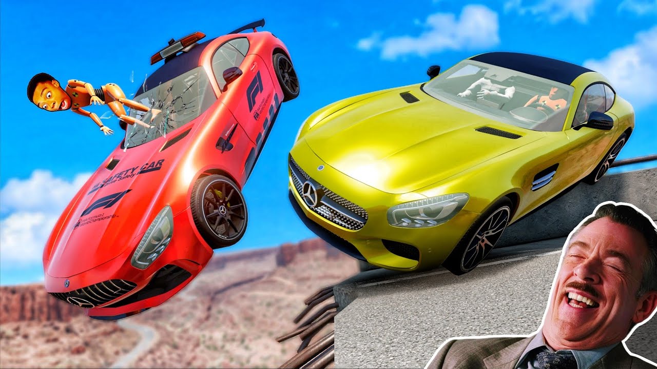 Mercedes-AMG Funny Moments 🤣 - [BeamNG.Drive]