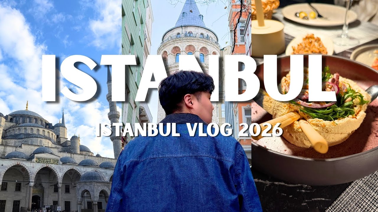 Istanbul Vlog 2026 - Family Reunion, Blue Mosque, Basilica Cistern & Turkish cuisine.