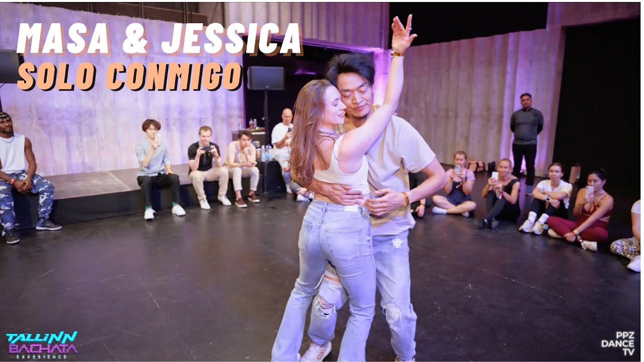 Masa & Jessica [ Solo Conmigo - Romeo Santos ] @ Tallinn Bachata Experience 2024