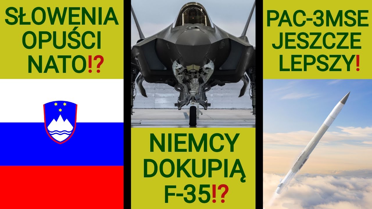 Słowenia opuści NATO? USA testuje ulepszony PAC-3 MSE, Czesi mają problem: WOJSKOWE NEWSY #279