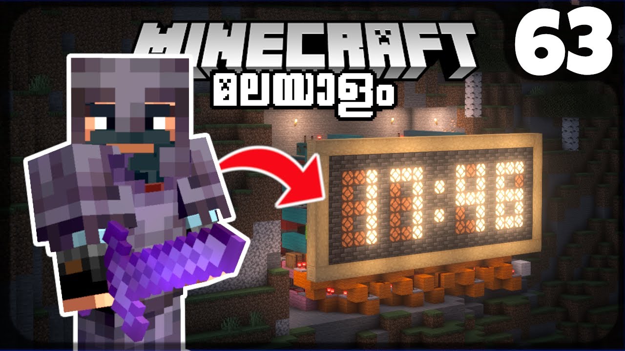 I MADE A WORKING CLOCK IN MINECRAFT!
