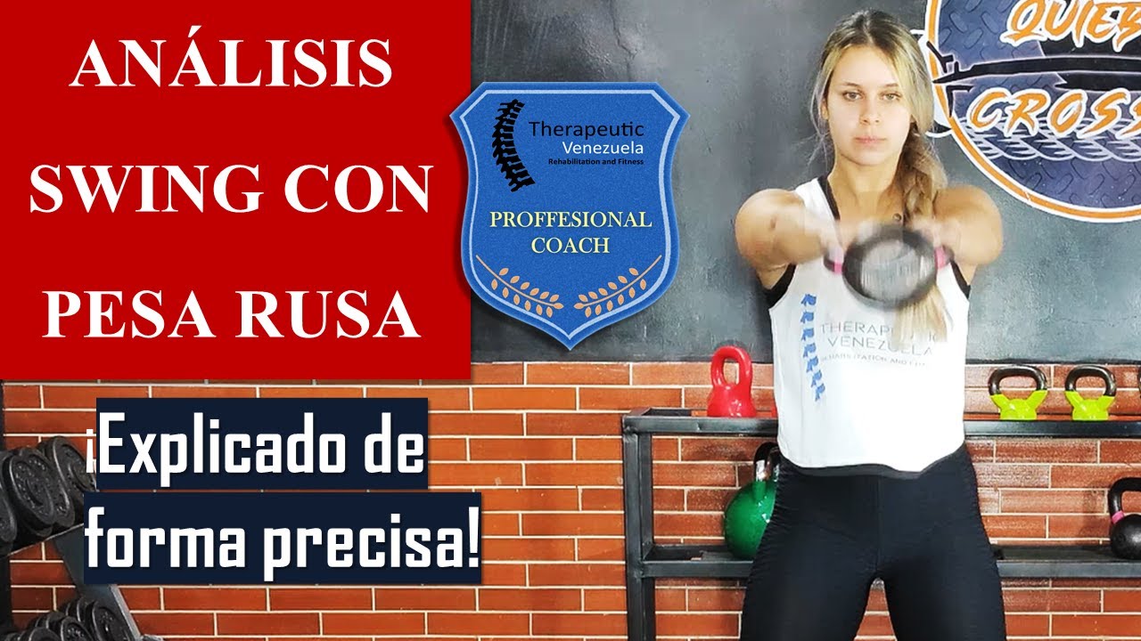 Correcta ejecución del Swing con Pesa Rusa / Kettebell Swing. Análisis rápido y entendible.
