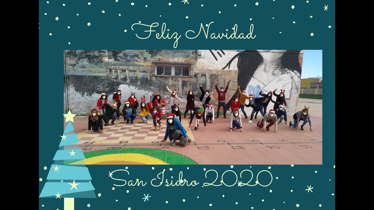 Maestros CEIP San Isidro felicitan las fiestas