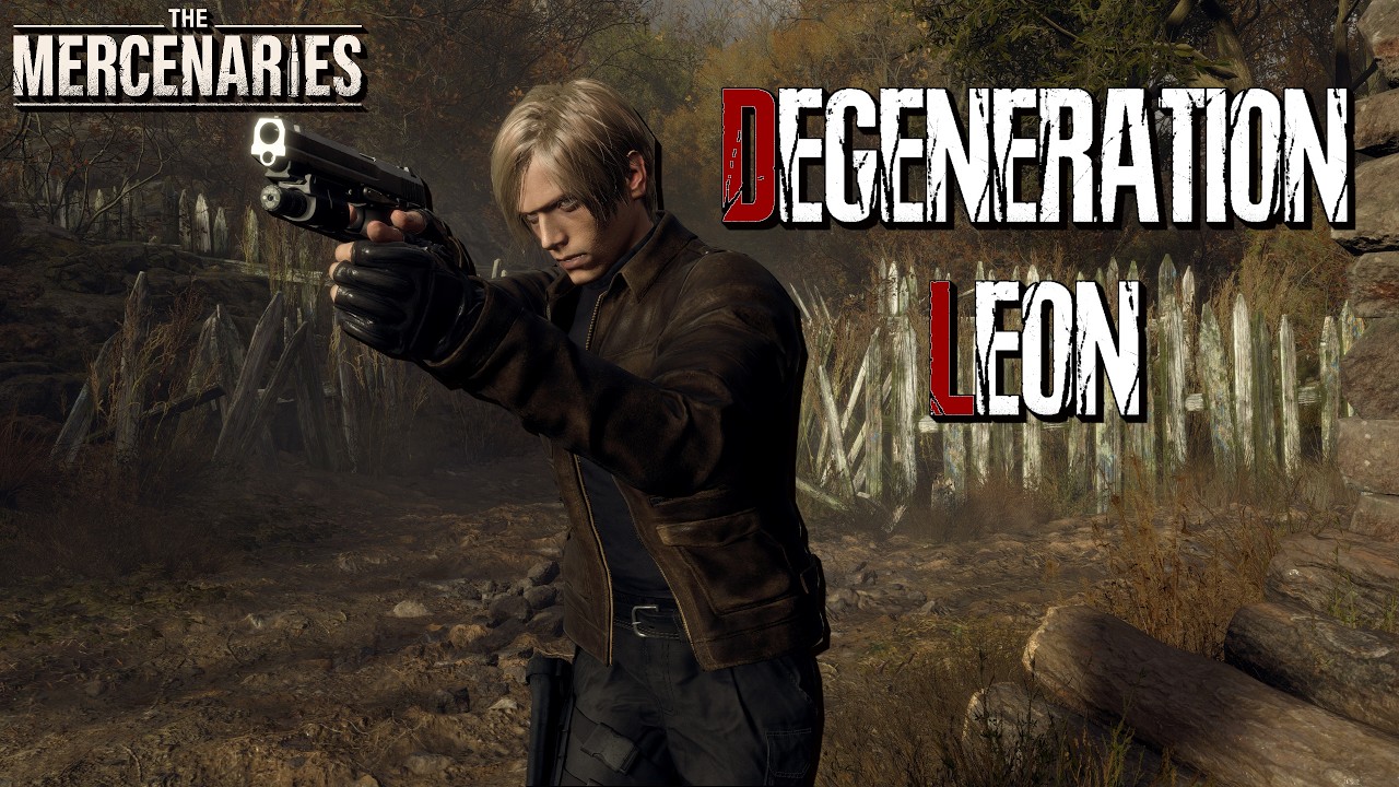 RE4 Remake Mercenaries - Village - Degeneration Leon (Mod)