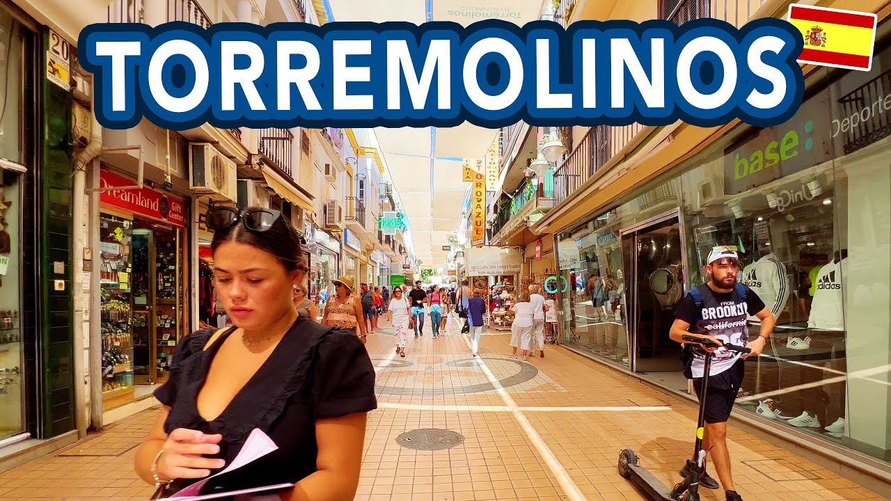 TORREMOLINOS Spain - A walk through Torremolinos Old Town