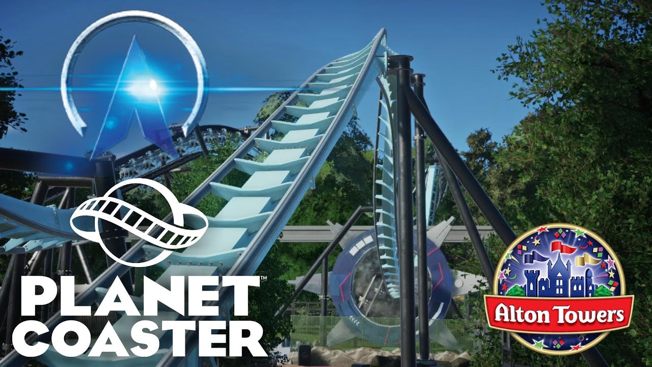 Galactica - Alton Towers (Planet Coaster Recreation)