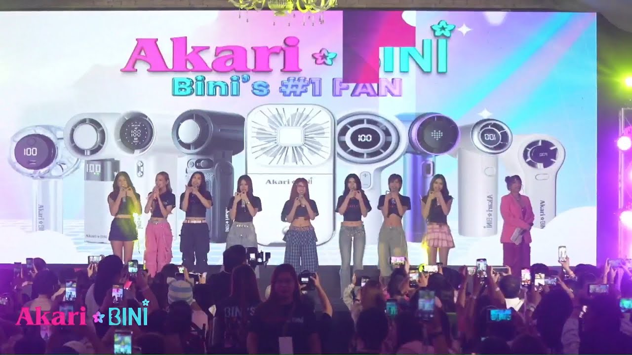 2025.09.16 BINI x Akari - Fan-nomenal Meet and Greet (Facebook livestream from Akari)