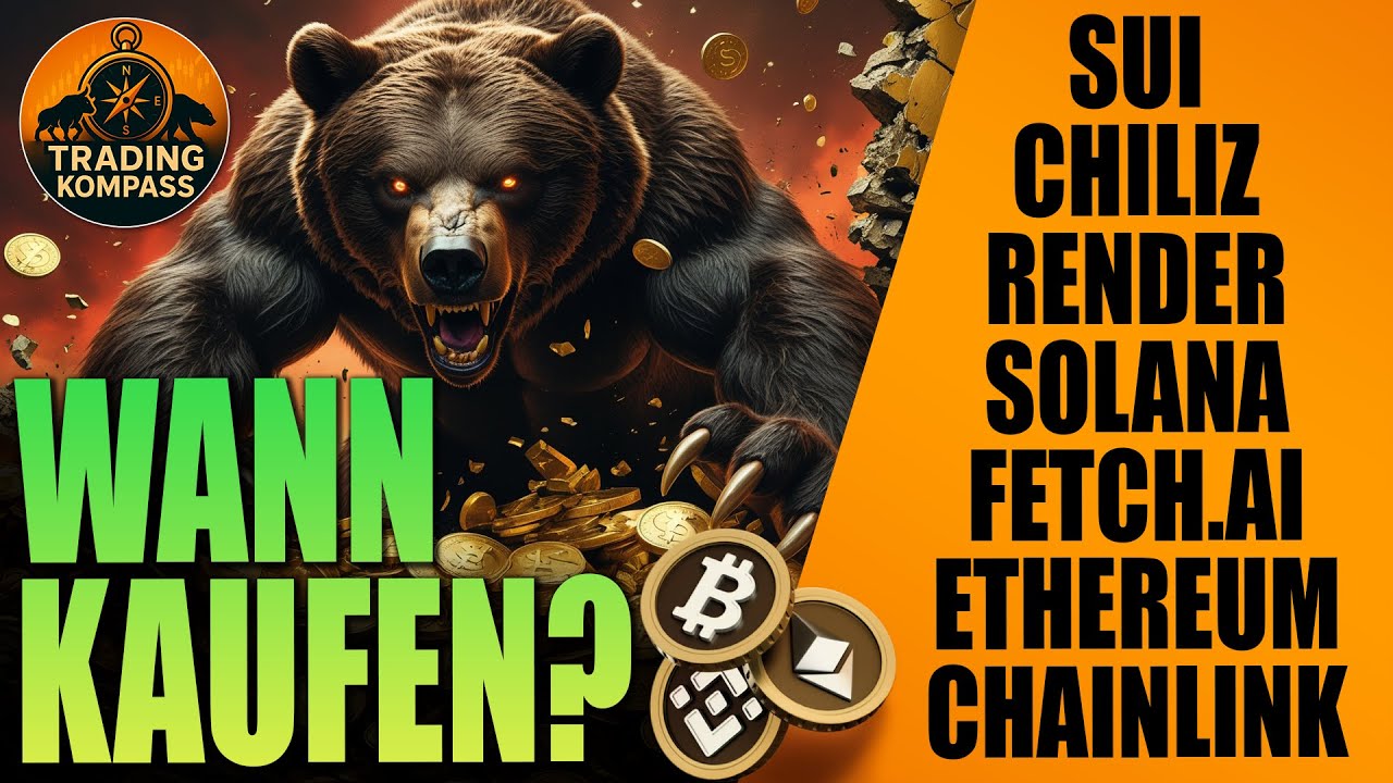 Alles läuft nach Plan 🔥 JETZT vorbereiten! Bitcoin, ETH, Solana, SUI, Chainlink, Render, Chiliz, FET