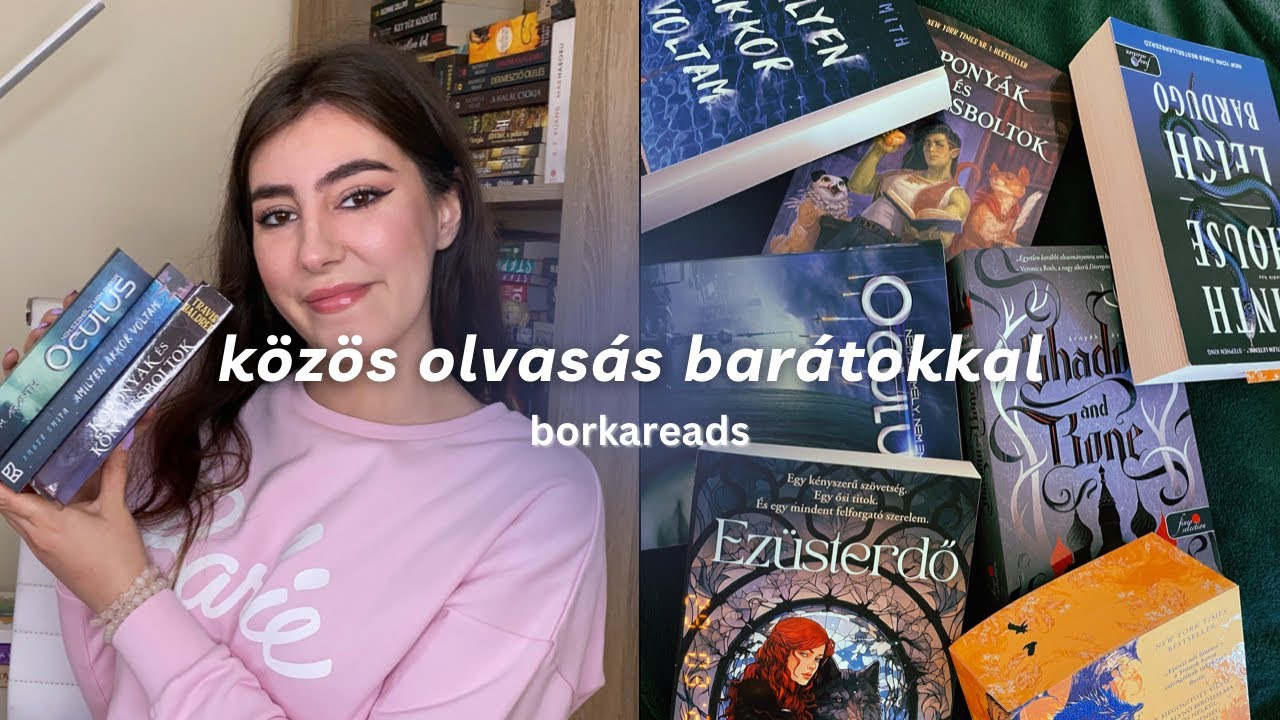 Eg&eacute;sz napos olvas&aacute;s bar&aacute;tokkal - vlog | BORKAREADS