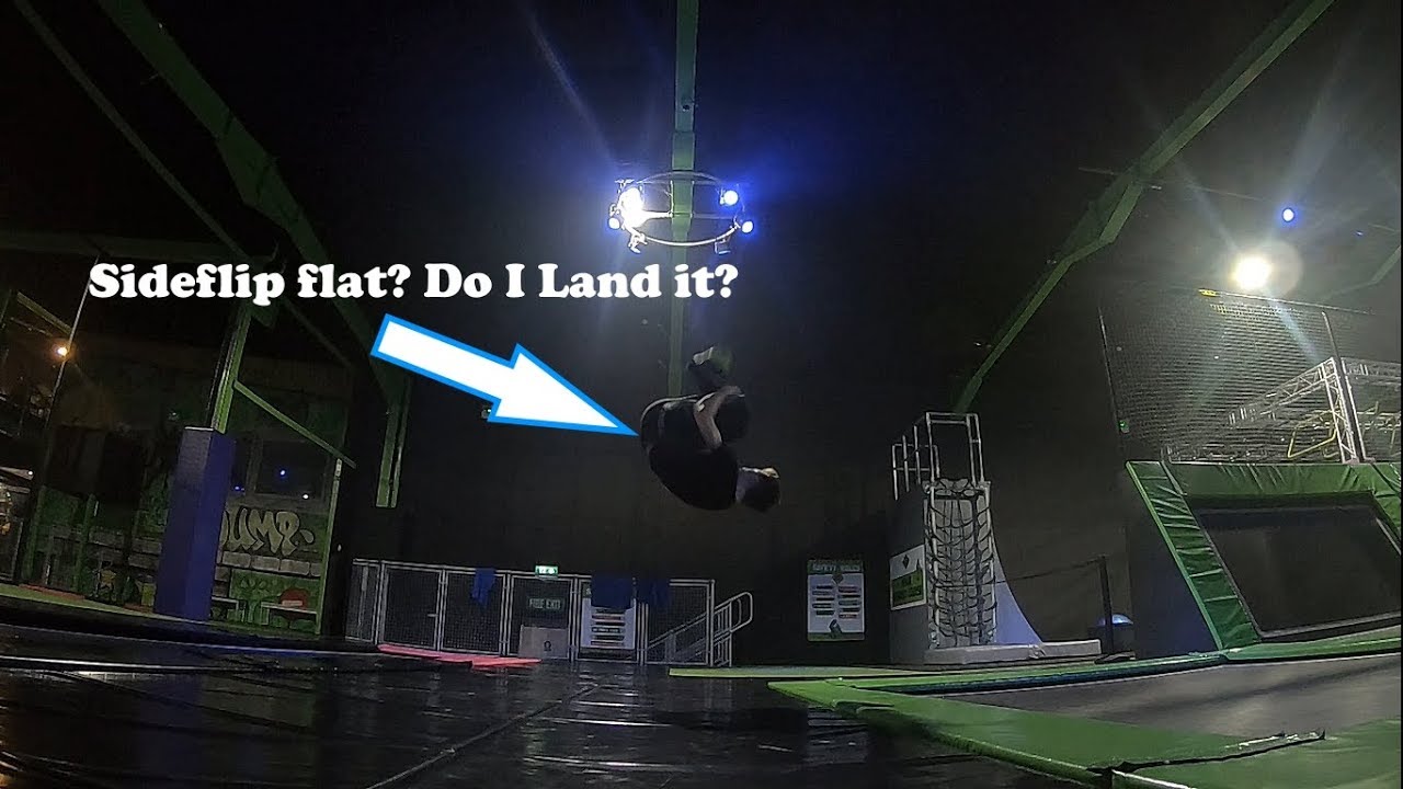 VLOG 2 MORE FLIP OUT ASHFORD, LANDING SIDE FLIPS FLAT
