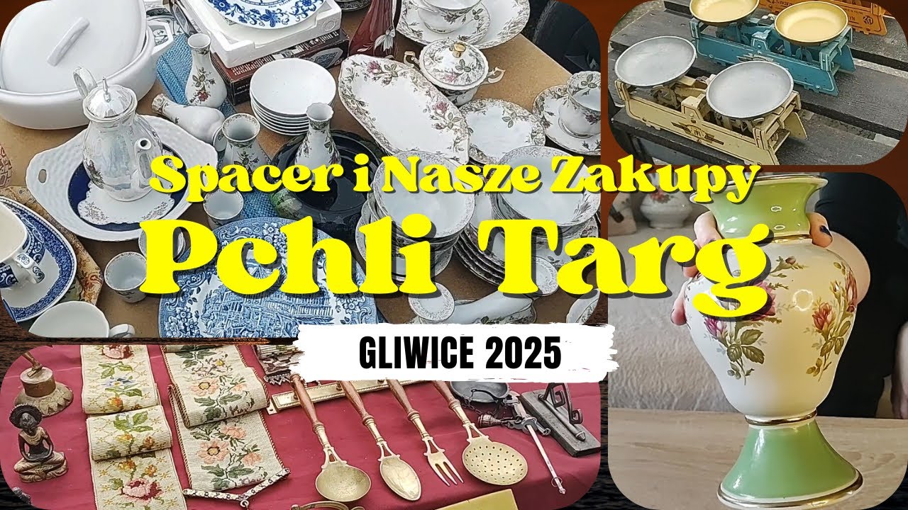 Znalezione na Pchlim Targu: Skarby i Okazje z Giełdy Gliwickiej #targ #antyki #starocie #flohmarkt