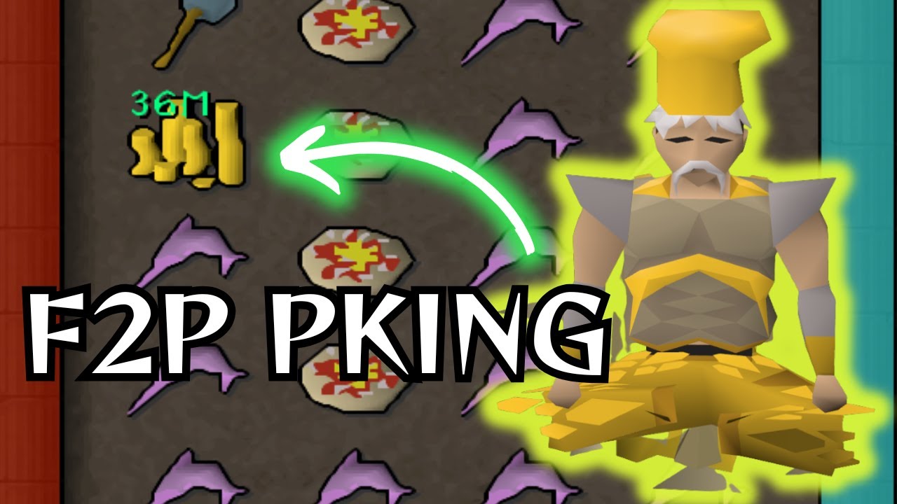 F2P Pking! | 96 Str Rune Warhammer build!