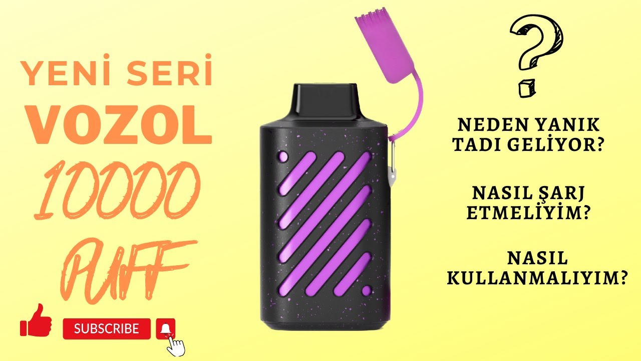 YENİ SERİ VOZOL GEAR 10000 PUFF İNCELEME VE KULLANIM DETAYLARI