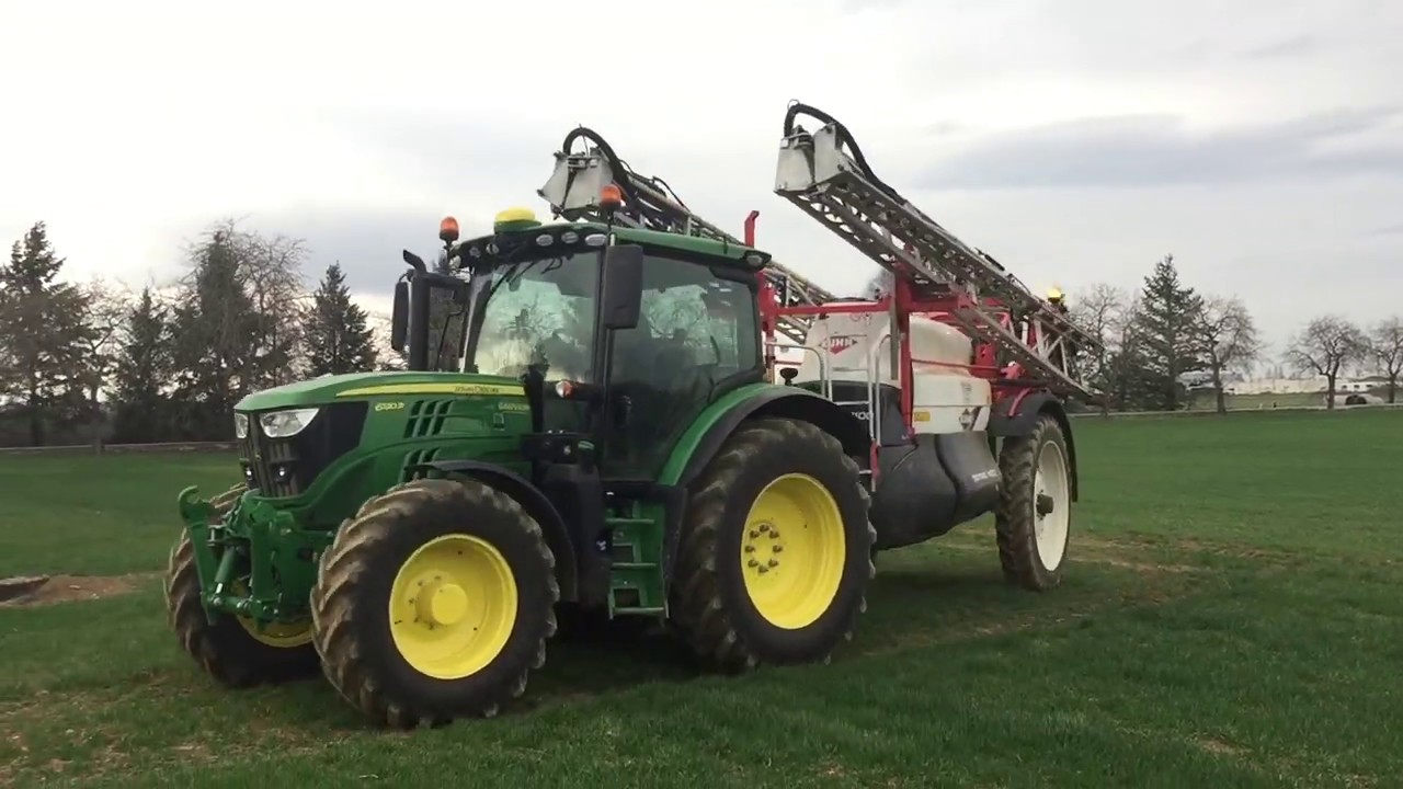 Fertilisation et protection des cultures / John Deere 6830 et 6150R / KUHN Metris 4100 et Axis 50z