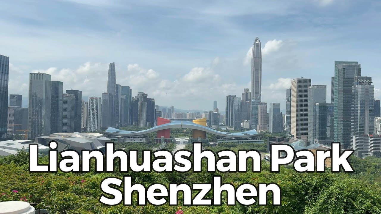 Lianhuashan Park Climb: Steep Stairs, Deng Statue & Stunning Shenzhen Views #travel #china #shenzhen