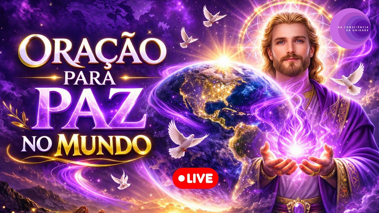 🌍 LIVE URGENTE — ORAÇÃO PELA PAZ NO MUNDO 🌍