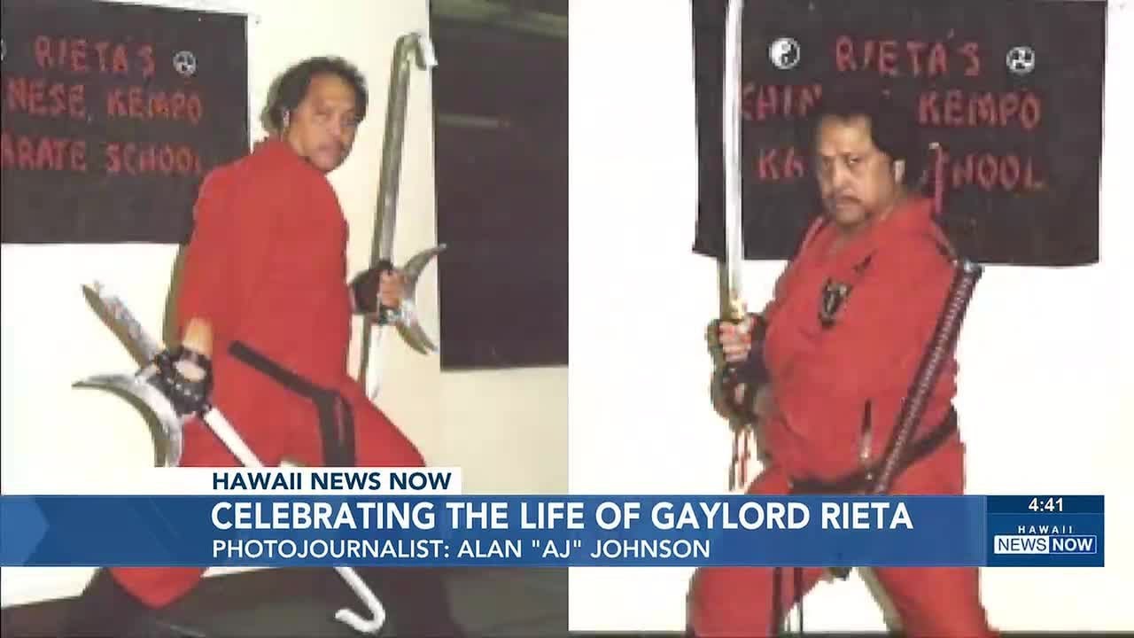 Remembering entertainer and martial arts sensei Gaylord Rieta