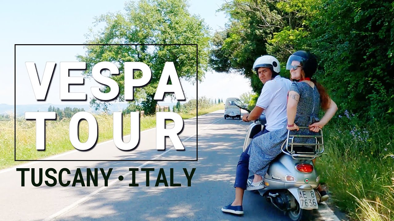 Tuscany Vespa Tour :: Riding a Vespa in the Chianti Region of Italy