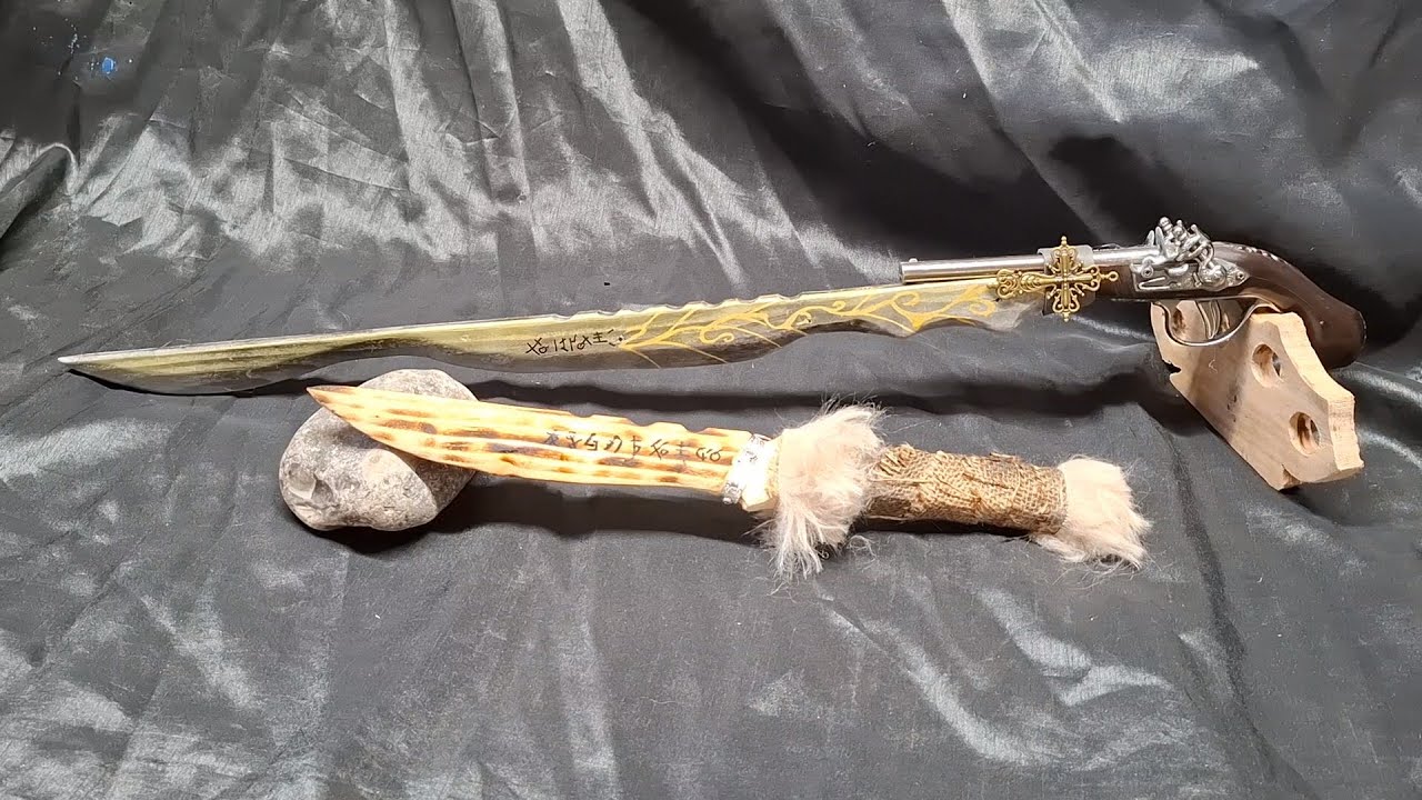 🔥 Je fabrique une Dague et une Épée en BOIS  DIY Artisanal