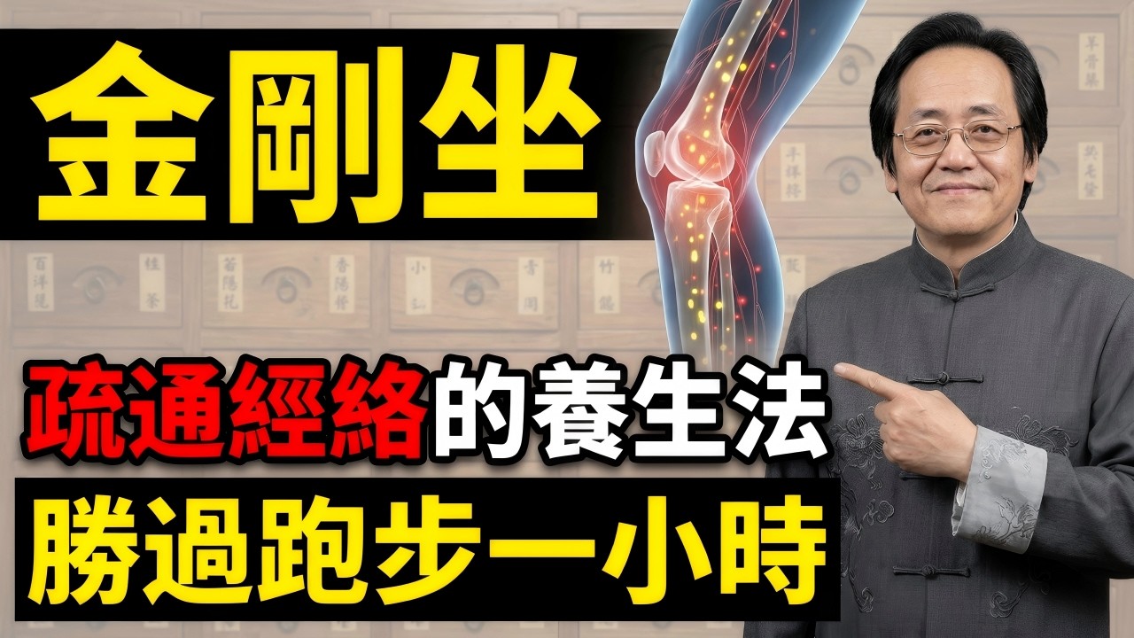 天天走路反傷膝蓋？金剛坐的「物理截流」反轉，揭開重啟下肢氣血的底層真相#中醫 #倪海廈 #經方派 #養生 #自然療法 #中醫養生 #傳統文化 #健康 #氣血 #物理中醫 #大道至簡
