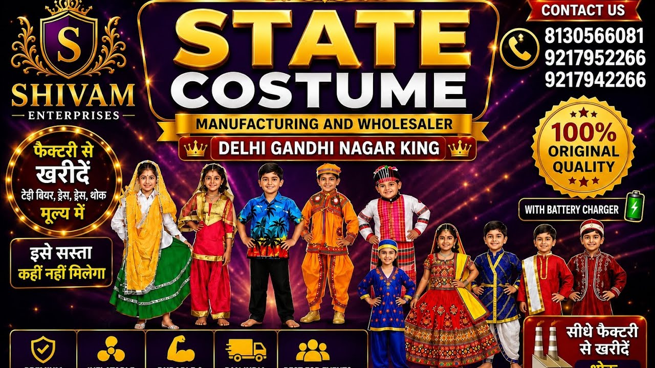 Kids Fancy Dress Event Dress, annual program kids￼ Dress Wholesale/Manufacturer Delhi Chandni Chowk