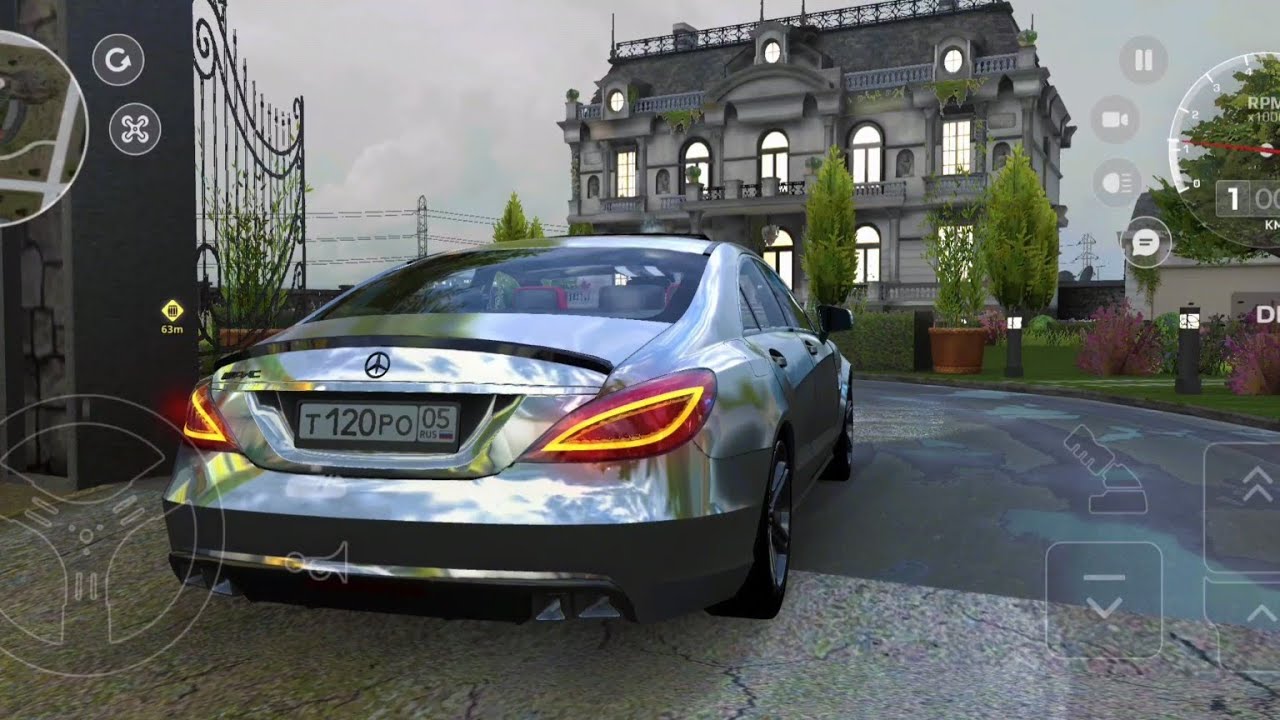 Traffic Racer Russian Village - Mercedes AMG GLS 300 ll Mansion ll 