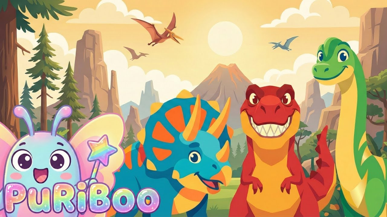 Dino Rangers | Learn Land, Sea, and Sky Dinosaurs Name & Sounds