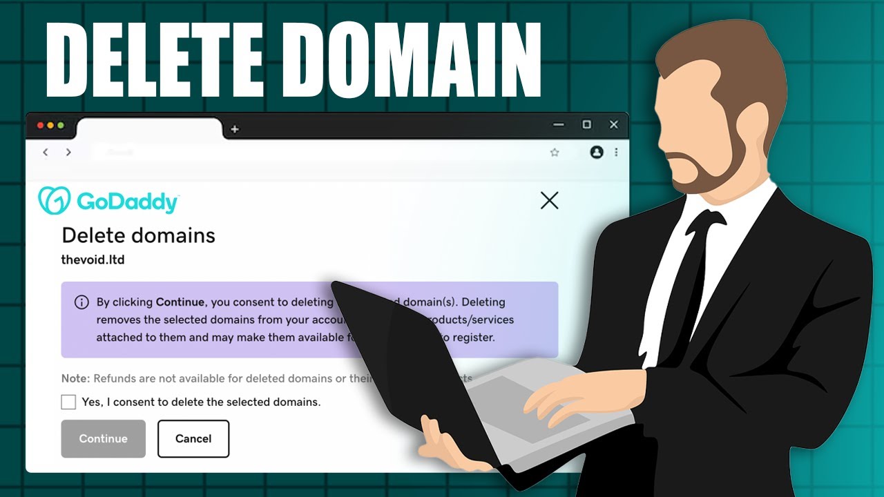 How To Delete A Domain In GoDaddy | Remove Domain From GoDaddy