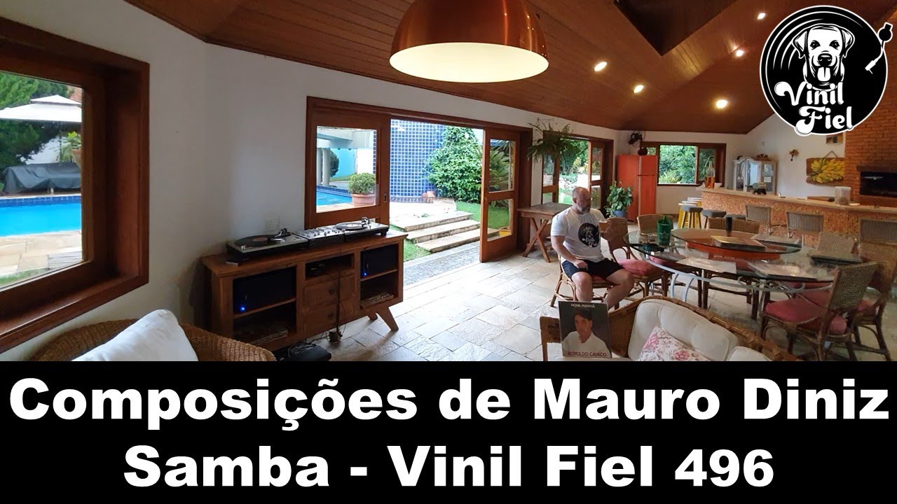 Composições de Mauro Diniz e seus parceiros - Samba - Vinil Fiel 496